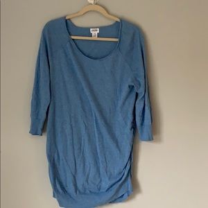 Motherhood maternity XL blue sweater